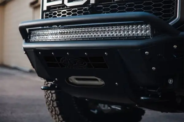Addictive Desert Designs 17-18 Ford F-150 Raptor Stealth R Front Bumper w/ Winch Mount image 7