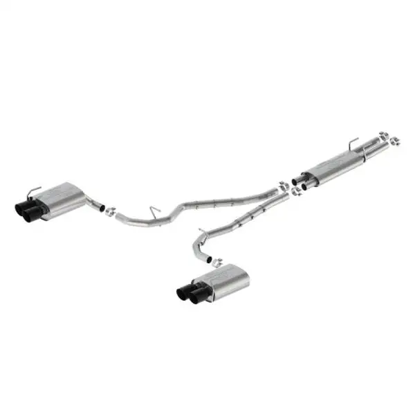Ford Racing 20-23 Explorer ST Sport Cat-Back Exhaust System Dual Rear Exit w/Black Tips image 2