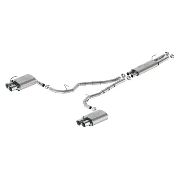 Ford Racing 20-23 Explorer ST Sport Cat-Back Exhaust System Dual Rear Exit w/Chrome Tips image 2