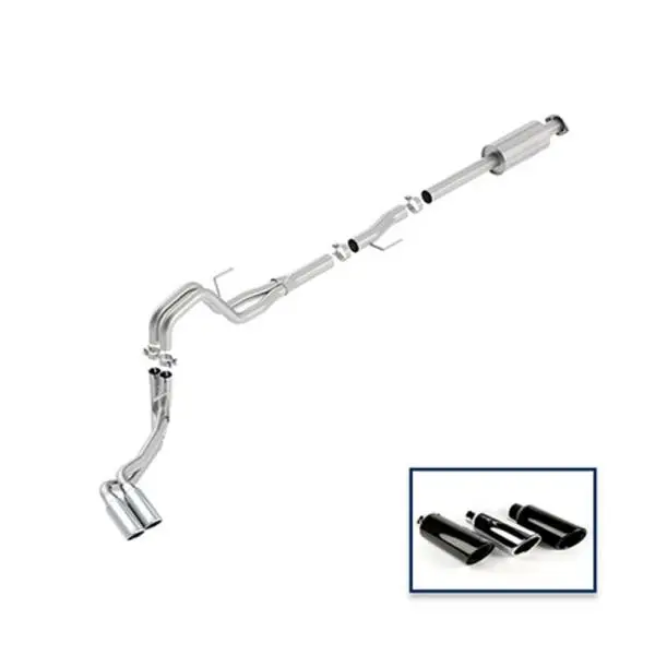 Ford Racing 15-18 F-150 5.0L Cat-Back Extreme Exhaust System Side Exit w/ Chrome Tips image 2