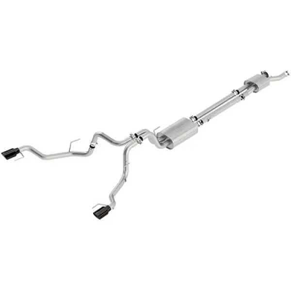 Ford Racing 2017 Ford Raptor 3.5L Touring Cat-Back Exhaust System w/ Black Tips (No Drop Ship) image 3