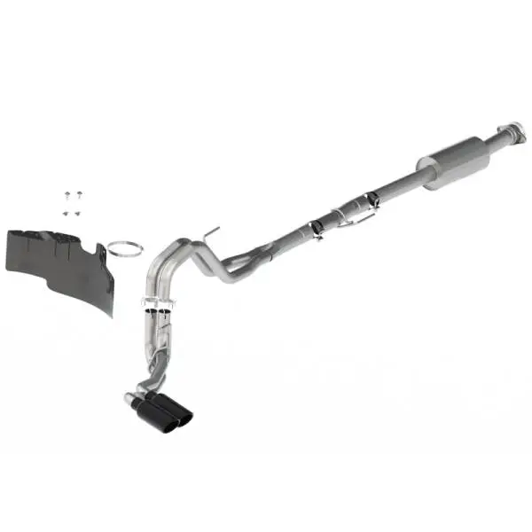 Ford Racing 21-22 F-150 2.7L/3.5L/5.0L Side Exit Extreme Exhaust - Black Tips image 2