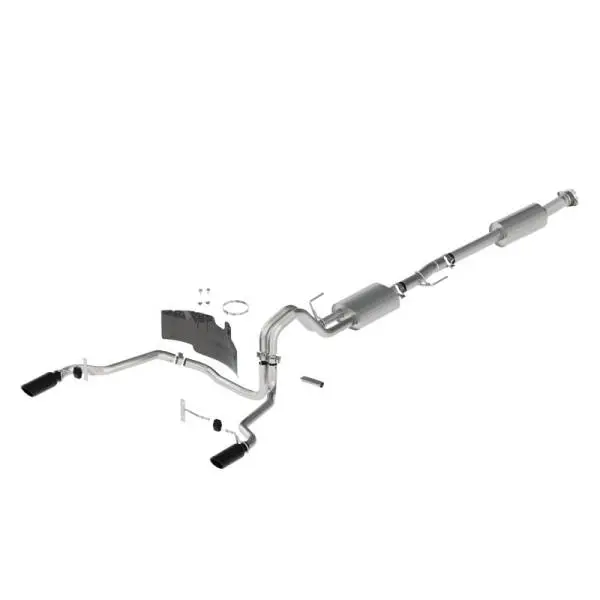 Ford Racing 21-24 F-150 Sport Rear Exit Exhaust - Black Tips image 2