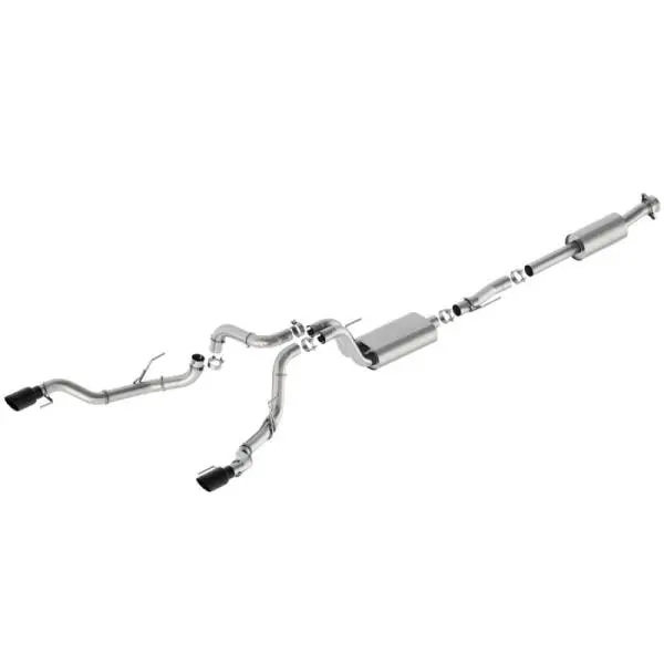 Ford Racing 21-24 F-150 Sport Bumper Exit Exhaust - Black Tips image 2
