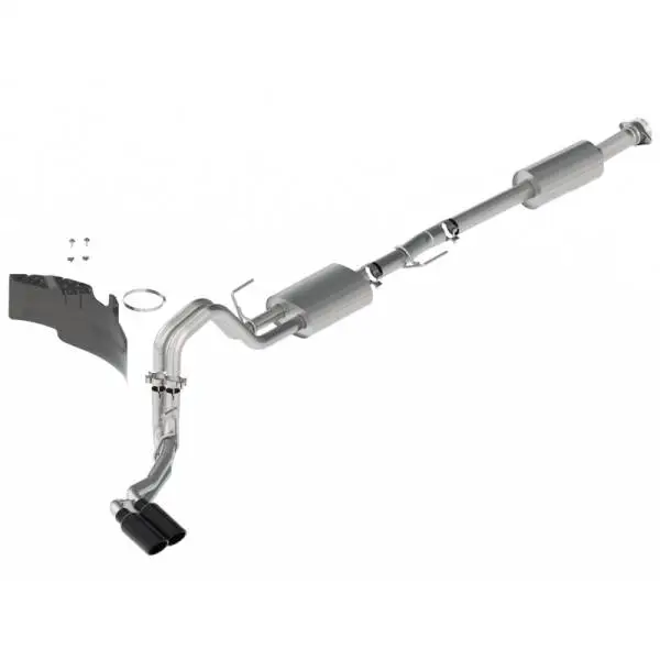 Ford Racing 21-22 F-150 2.7L/3.5L/5.0L Side Exit Sport Exhaust - Black Tips image 2