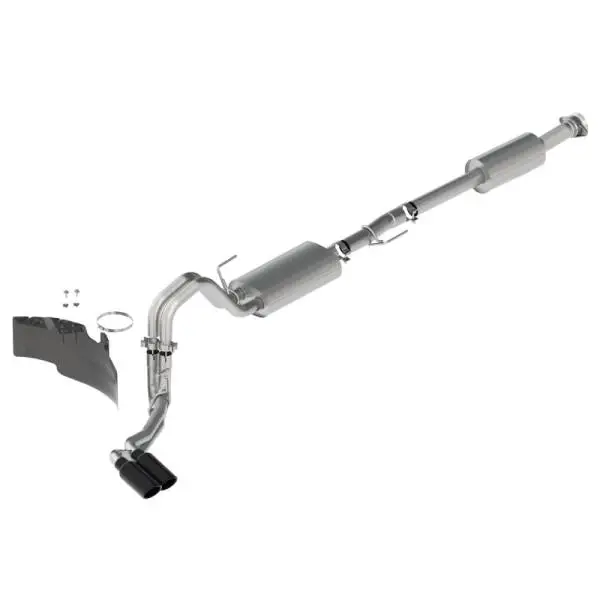 Ford Racing 21-22 F-150 2.7L/3.5L/5.0L Side Exit Touring Exhaust - Black Tips image 2