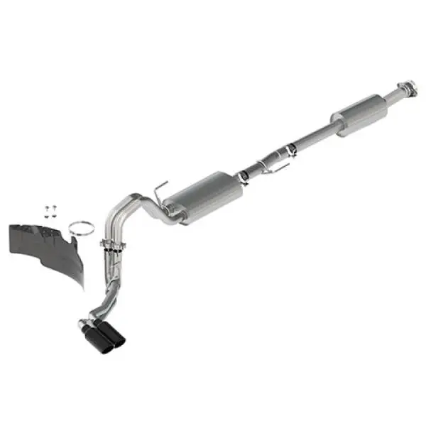 Ford Racing 21-22 F-150 2.7L/3.5L/5.0L Side Exit Touring Exhaust - Black Tips image 3