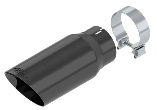 Ford Racing 17-22 Super Duty Exhaust Tip - Black Chrome image 2