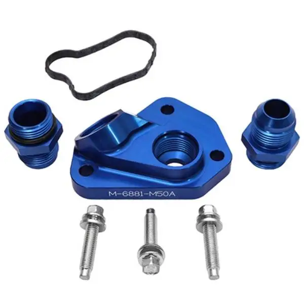 Ford Racing 2015 Coyote 5.0L Oil Line Adaptor image 2