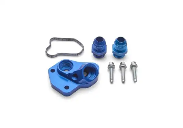 Ford Racing 2015 Coyote 5.0L Oil Line Adaptor image 3