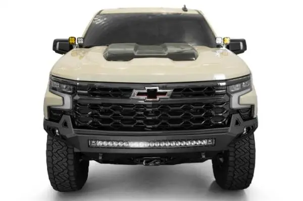 Addictive Desert Designs 2022+ Chevy Silverado 1500 ZR2 Stealth Fighter Front Bumper image 2