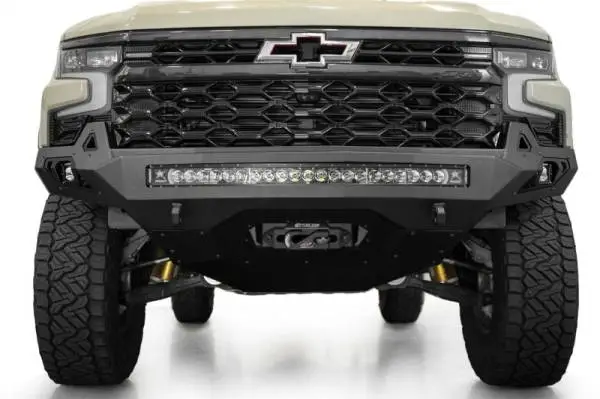 Addictive Desert Designs 2022+ Chevy Silverado 1500 ZR2 Stealth Fighter Front Bumper image 3