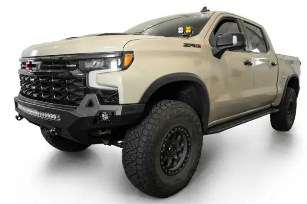 Addictive Desert Designs 2022+ Chevy Silverado 1500 ZR2 Stealth Fighter Front Bumper image 11