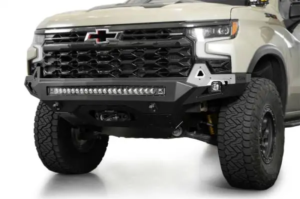 Addictive Desert Designs 2022+ Chevy Silverado 1500 ZR2 Stealth Fighter Front Bumper image 16