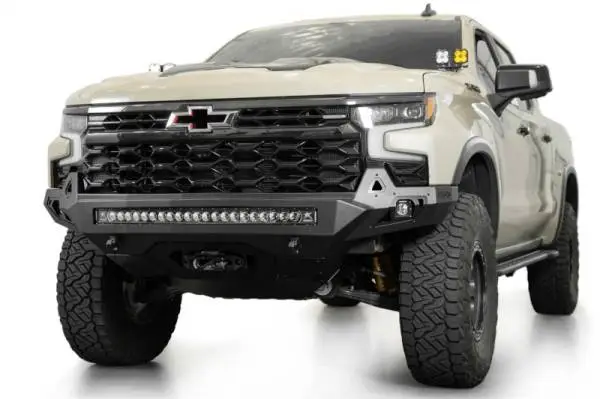Addictive Desert Designs 2022+ Chevy Silverado 1500 ZR2 Stealth Fighter Front Bumper image 17