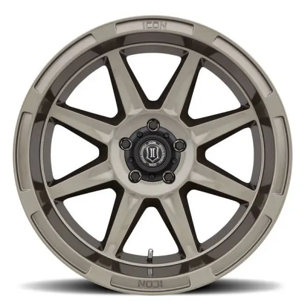 ICON Bandit 20x10 6x5.5 -24mm Offset 4.5in BS Gloss Bronze Wheel image 2