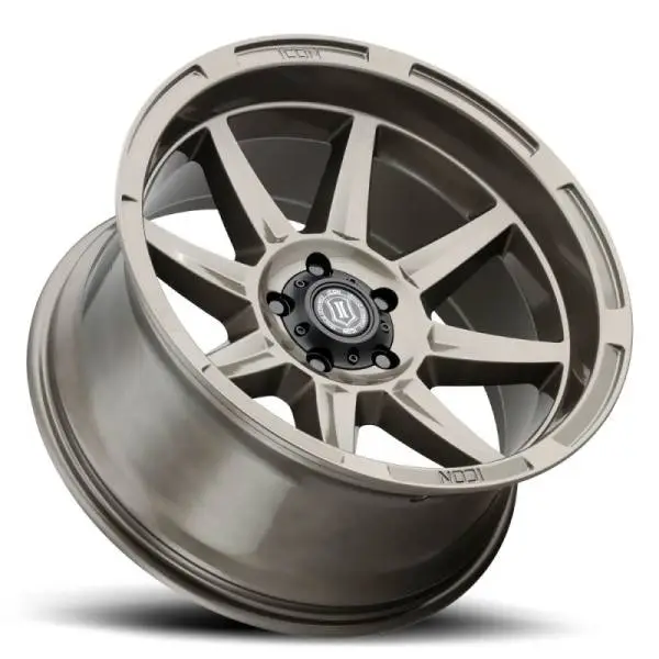 ICON Bandit 20x10 6x5.5 -24mm Offset 4.5in BS Gloss Bronze Wheel image 3