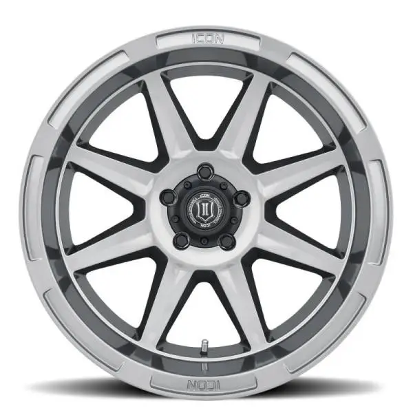 ICON Bandit 20x10 6x5.5 -24mm Offset 4.5in BS Gunmetal Wheel image 2