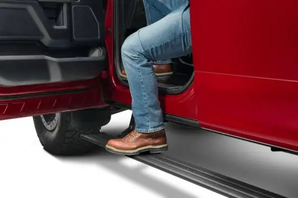AMP Research 2022 Ford F250/350/450 (Sync 3 Models ONLY) Power Step Smart Series Running Board image 2