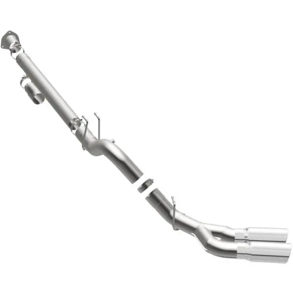 MagnaFlow 08-17 Ford F-250/F-350/F-450 4.6L/6.7 DPF-Back SS 4in Dual Single Passenger Side Rear Exit image 3