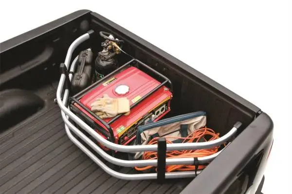 AMP Research 2007-2017 Chevrolet Silverado Standard Bed Bedxtender - Silver image 3