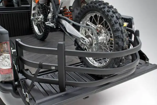 AMP Research 2004-2012 Chevy/GMC Colorado/Canyon Standard Bed Bedxtender - Black image 4