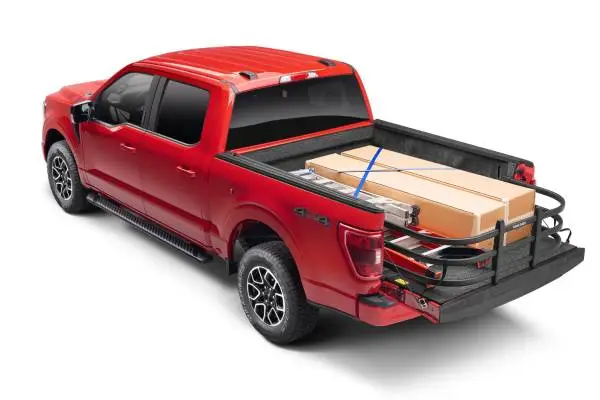 AMP Research 04-22 Ford F-150 (Excl. 04 Heritage) / 07-21 Toyota Tundra Bedxtender HD Max - Black image 10