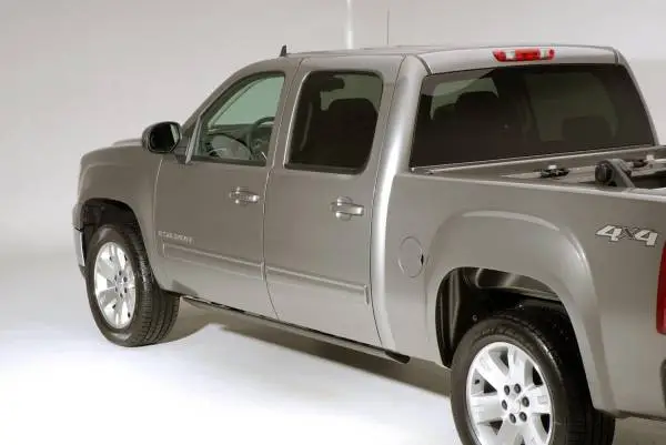 AMP Research 2007-2014 Chevy Silverado 2500/3500 Extended/Crew PowerStep - Black image 2