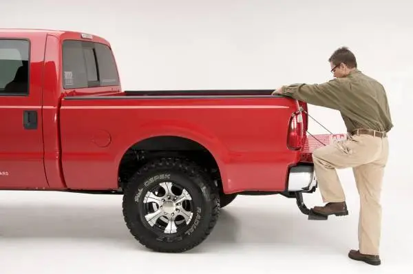 AMP Research 1999-2016 Ford F-250/350/450 BedStep - Black image 5