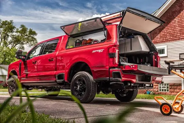 AMP Research 2023 Ford F-250 Super Duty BedStep - Black image 10