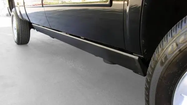 AMP Research 2015-2016 Chevy Silverado 2500/3500 Double/Crew Cab PowerStep Plug N Play - Black image 4