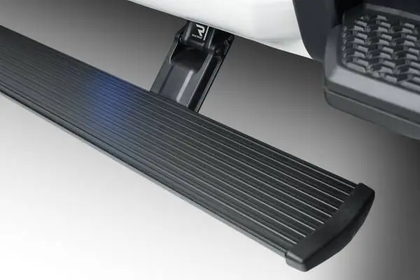 AMP Research 19-21 Chevy Silverado 1500 Crew Cab PowerStep Plug N Play - Black (w/OEM Illumination) image 6