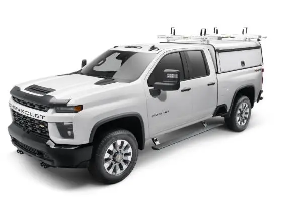 AMP Research 19-21 Chevy Silverado 1500 Crew Cab PowerStep Plug N Play - Black (w/OEM Illumination) image 8