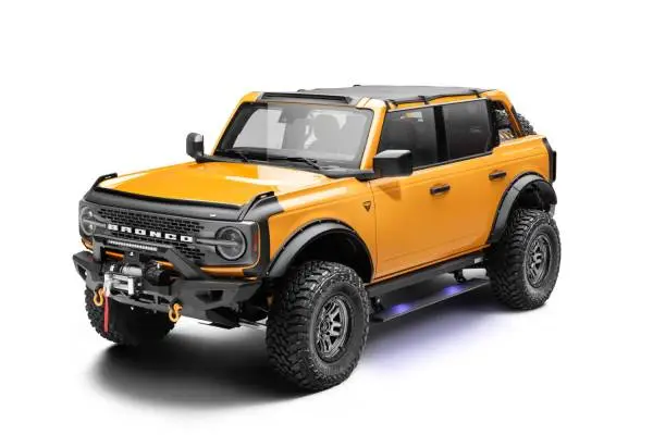 AMP Research 21-23 Ford Bronco 4 Door (Excl. Raptor) XL PowerStep - Black image 9