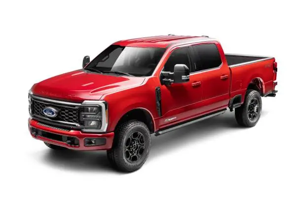 AMP Research 2022 Ford F-250/350/450 (250/350 Only Sync 4 Models) Crew Cab PowerStep XL - Black image 8