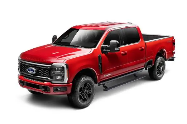 AMP Research 2022 Ford F-250/350/450 (250/350 Only Sync 4 Models) Crew Cab PowerStep XL - Black image 9