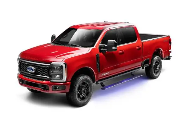AMP Research 2022 Ford F-250/350/450 (250/350 Only Sync 4 Models) Crew Cab PowerStep XL - Black image 10
