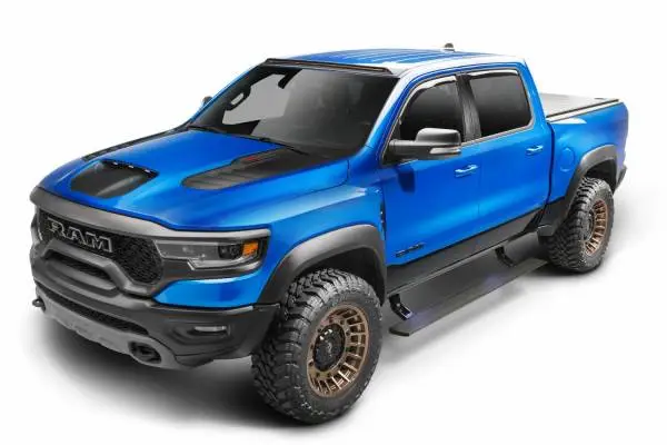 AMP Research 19-22 Ram 1500 Crew Cab PowerStep Xtreme - Black (Incl OEM Style Illumination) image 11