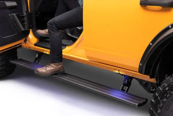 AMP Research 19-23 Ford Ranger / 21-23 Ford Bronco (Excl. Raptor) Smart Series PowerStep - Black image 8