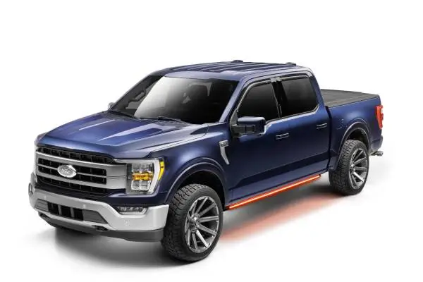 AMP Research 21-24 Ford F-150 SuperCrew PowerStep Vision image 6