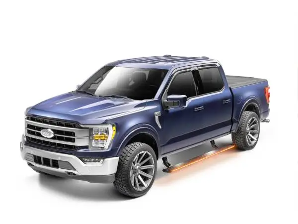 AMP Research 21-24 Ford F-150 SuperCrew PowerStep Vision image 9