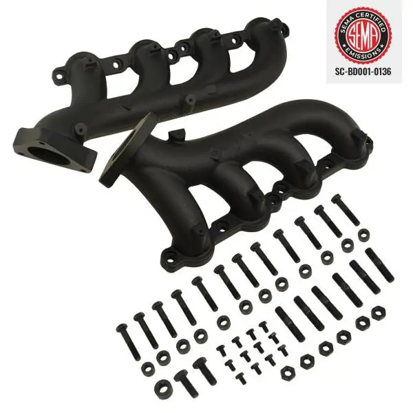 BD Diesel Exhaust Manifold Kit - 02-13 Chevy Silverado 1500 & GMC Sierra 1500 V8 image 3