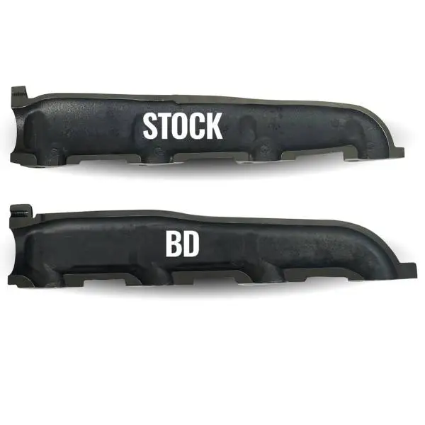 BD Diesel 08-10 Ford Single Power Stroke 6.4L Exhaust Manifold image 4
