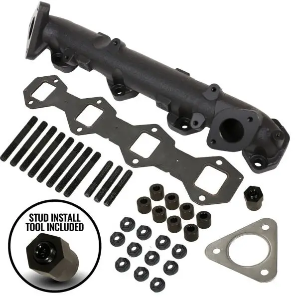 BD Diesel 11-16 Ford F350/F450/F550 Cab-Chassis 6.7L Power Stroke Exhaust Manifold Passenger Side image 4