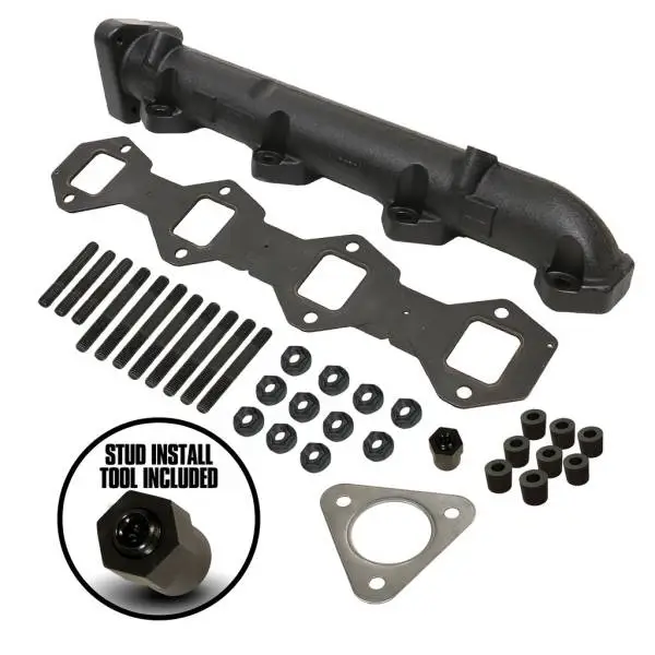 BD Diesel Driver Side Exhaust Manifold Kit - Ford 2011-2016 F250/F350 6.7L PowerStroke image 2