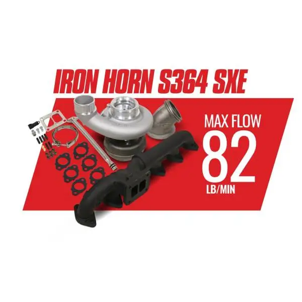 BD Diesel Iron Horn 5.9L Turbo Kit S364SXE/80 1.00AR Dodge 03-07 image 4