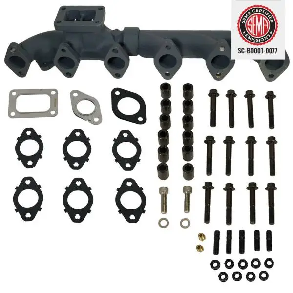 BD Diesel 07.5-12 Dodge 3500/4500/5500 Cab & Chassis 6.7L Cummins Exhaust Manifold Kit image 6