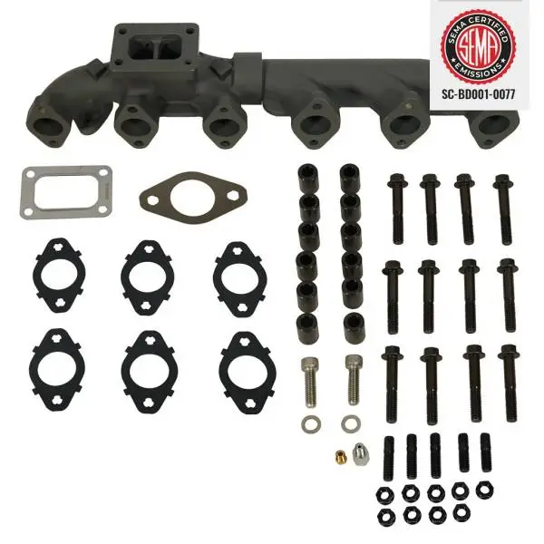 BD Diesel 13-18 RAM 3500/4500/5500 6.7L Cummins Cab & Chassis Exhaust Manifold Kit image 8