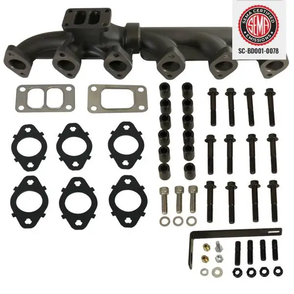 BD Diesel 03-07 Dodge 5.9L Cummins Pulse Exhaust Manifold Kit image 2