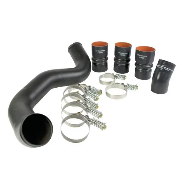 BD Diesel Intercooler Hose & Clamp Kit w/Intake Pipe - 2003-2007 Ford 6.0L PowerStroke image 5
